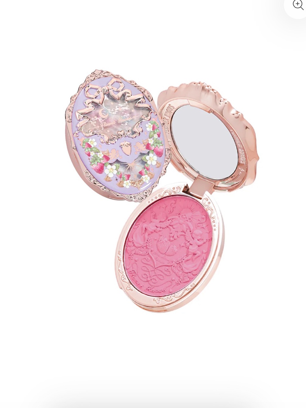 Violet Strawberry Rococo Embossed Blush (#G02) - Picture 2 of 15